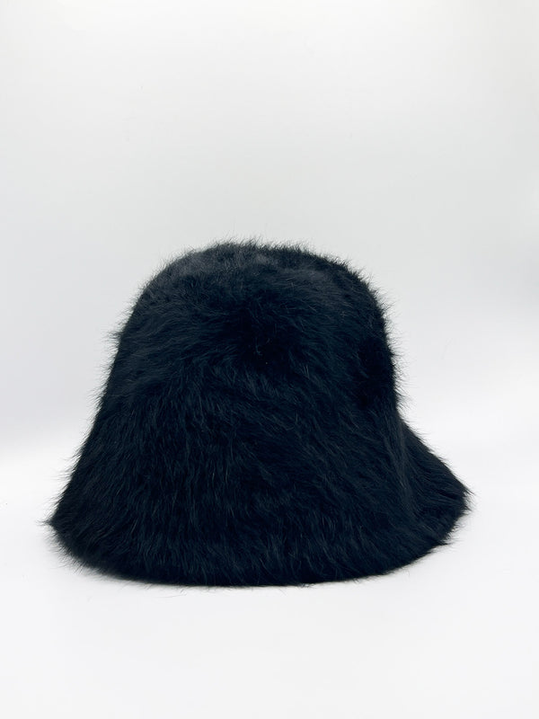 Svnx Soft Seamless Bucket Hat In Black