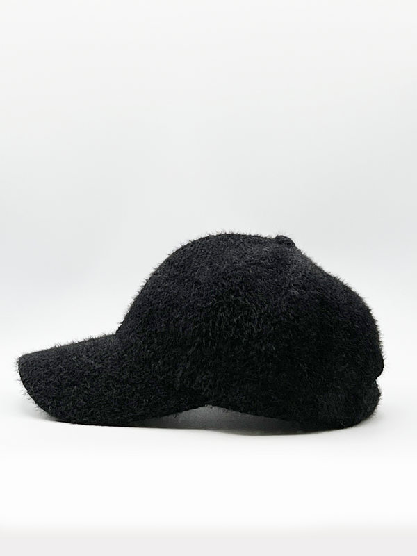 Svnx Soft Textured Cap In Black