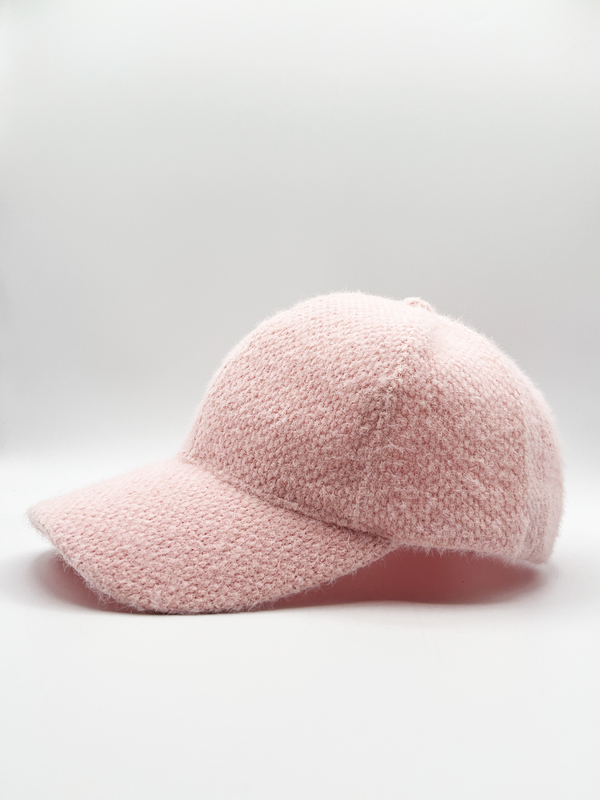 Svnx Soft Textured Cap In Pink