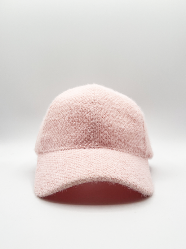 svnx Soft Textured Cap In Pink