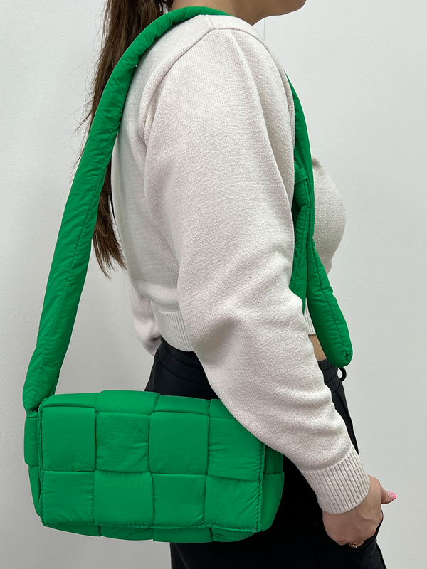 Svnx Soft Woven Pillow Shoulder Bag