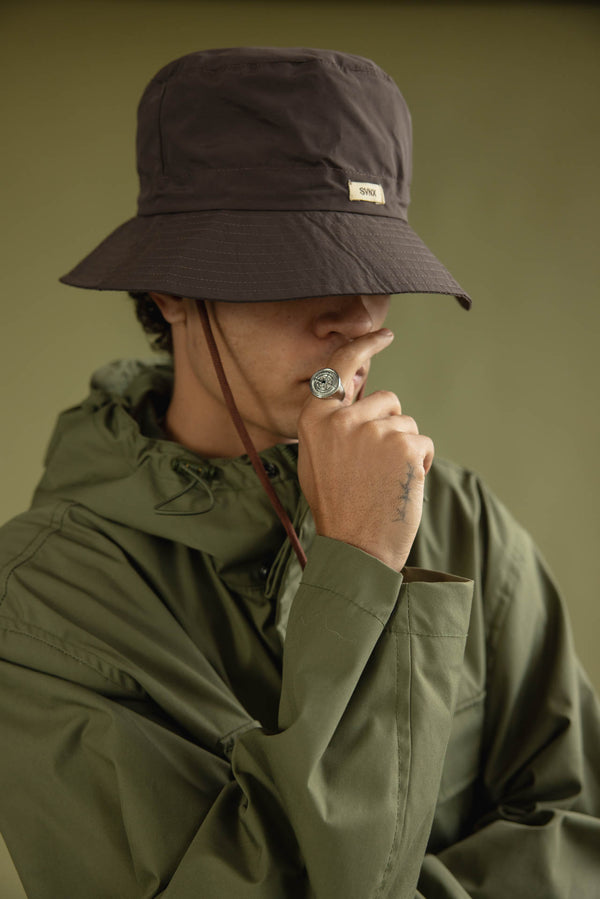 svnx SVNX Compass Signet Pinky Ring