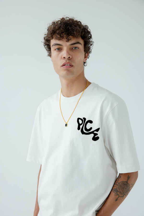 Svnx SVNX Gold Chain With Black Pendant