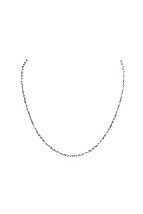 Svnx SVNX Rope Chain In Silver