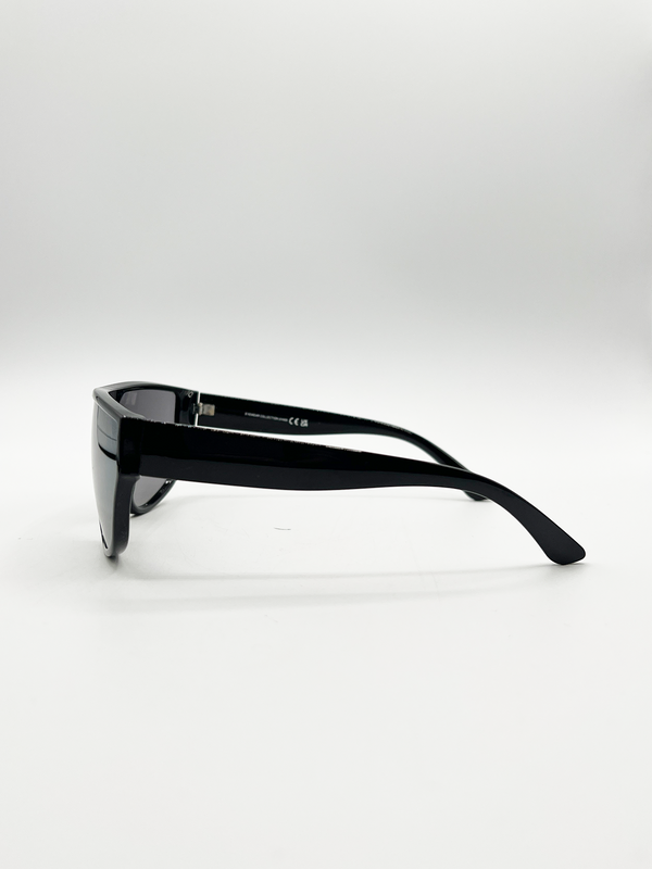Svnx SVNX Smoke Shield Sunglasses In Black