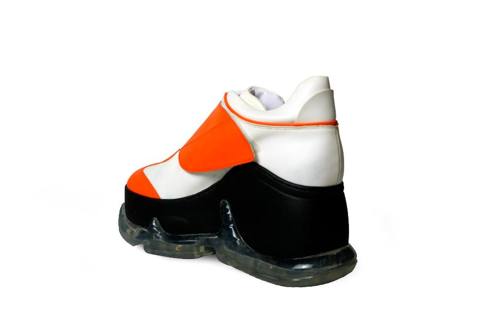 Swear Air 12 Vegan Sneakers - Beije & Orange