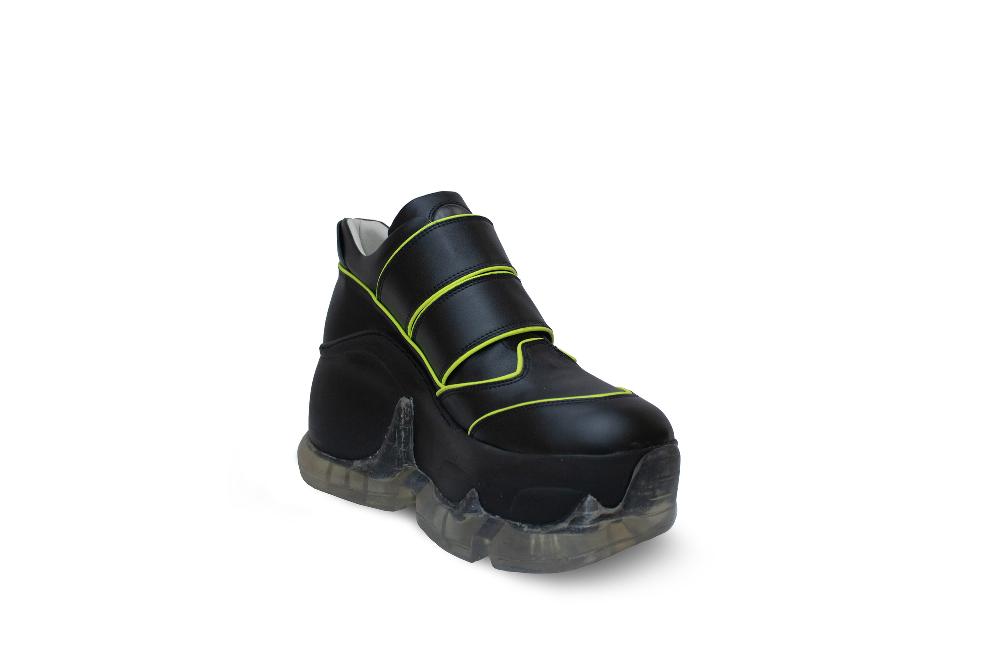 Swear Air 21 Vegan Sneakers - Black & Green