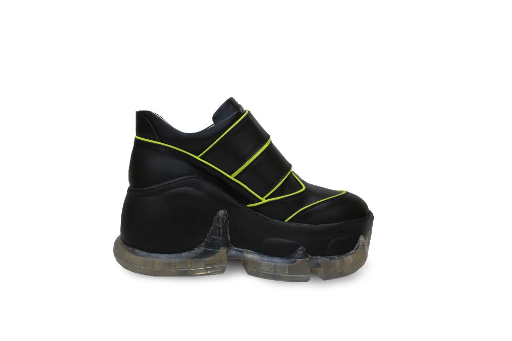 swear Air 21 Vegan Sneakers - Black & Green