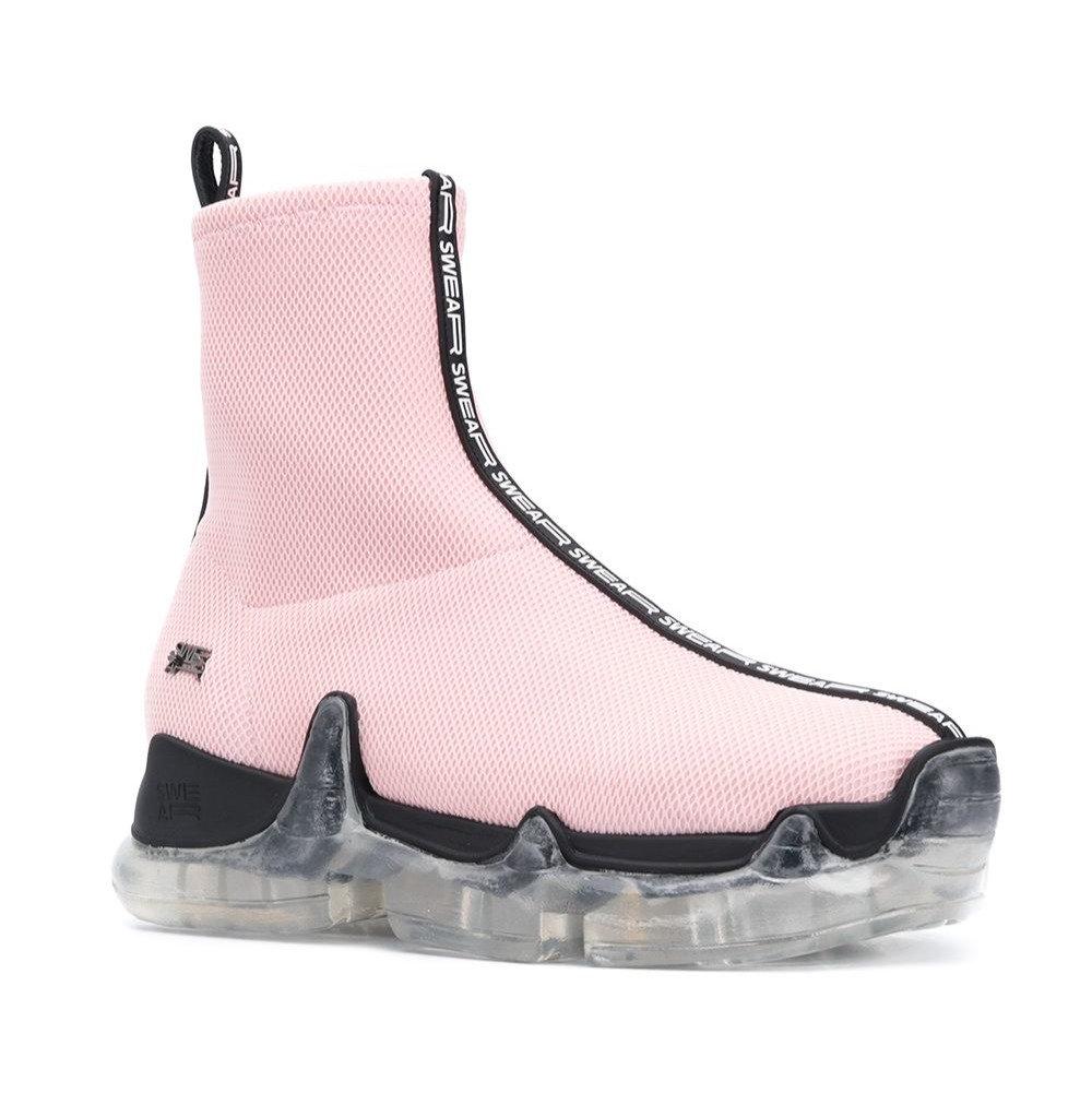 Swear Air Rev. Trigger Boots - Baby Pink & Black