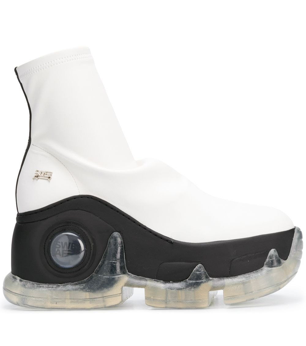 swear Air Rev. Xtra Vegan Platform Boots - White