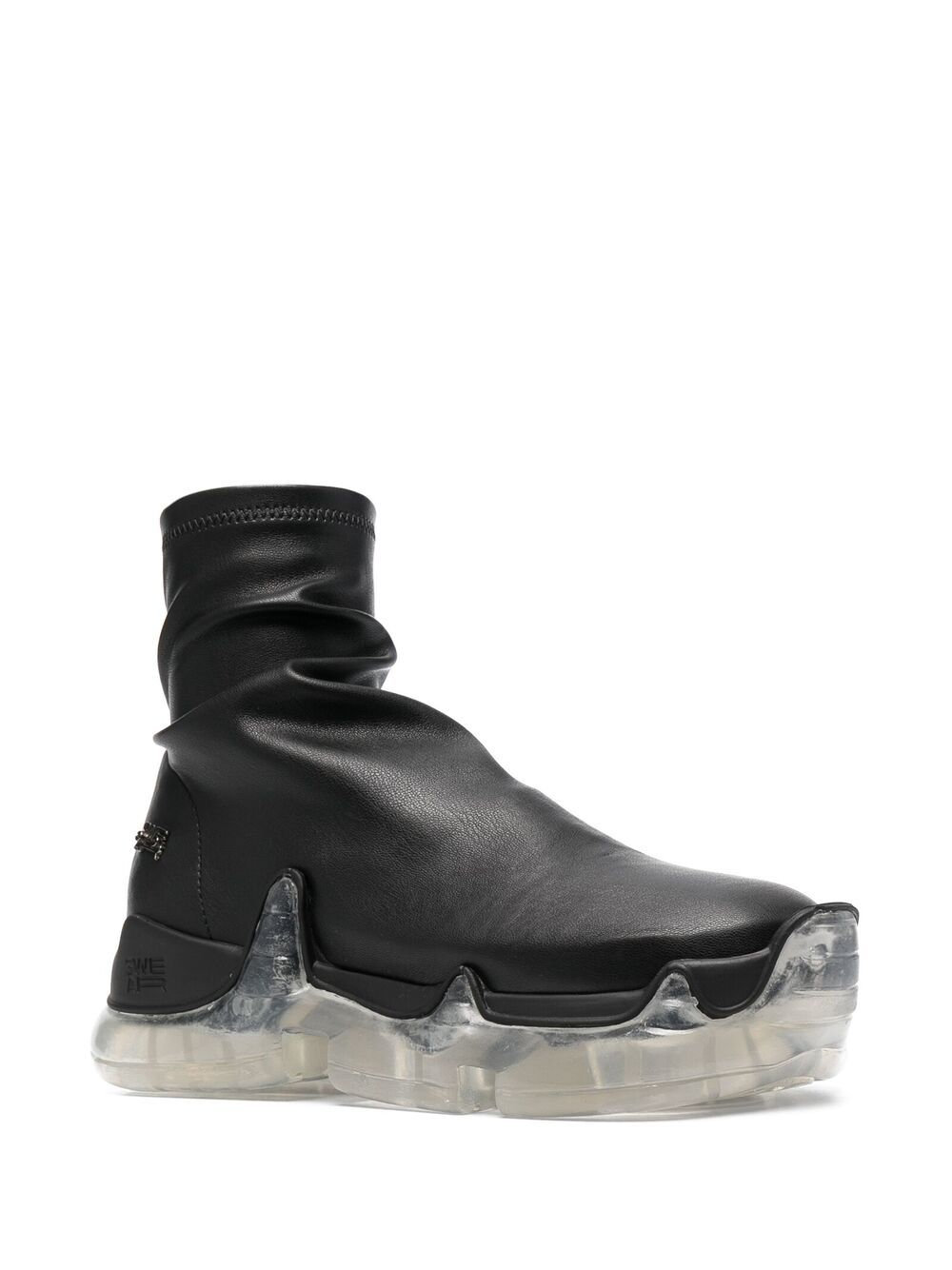 Swear Air Revive Vegan Boots - Black & Clear