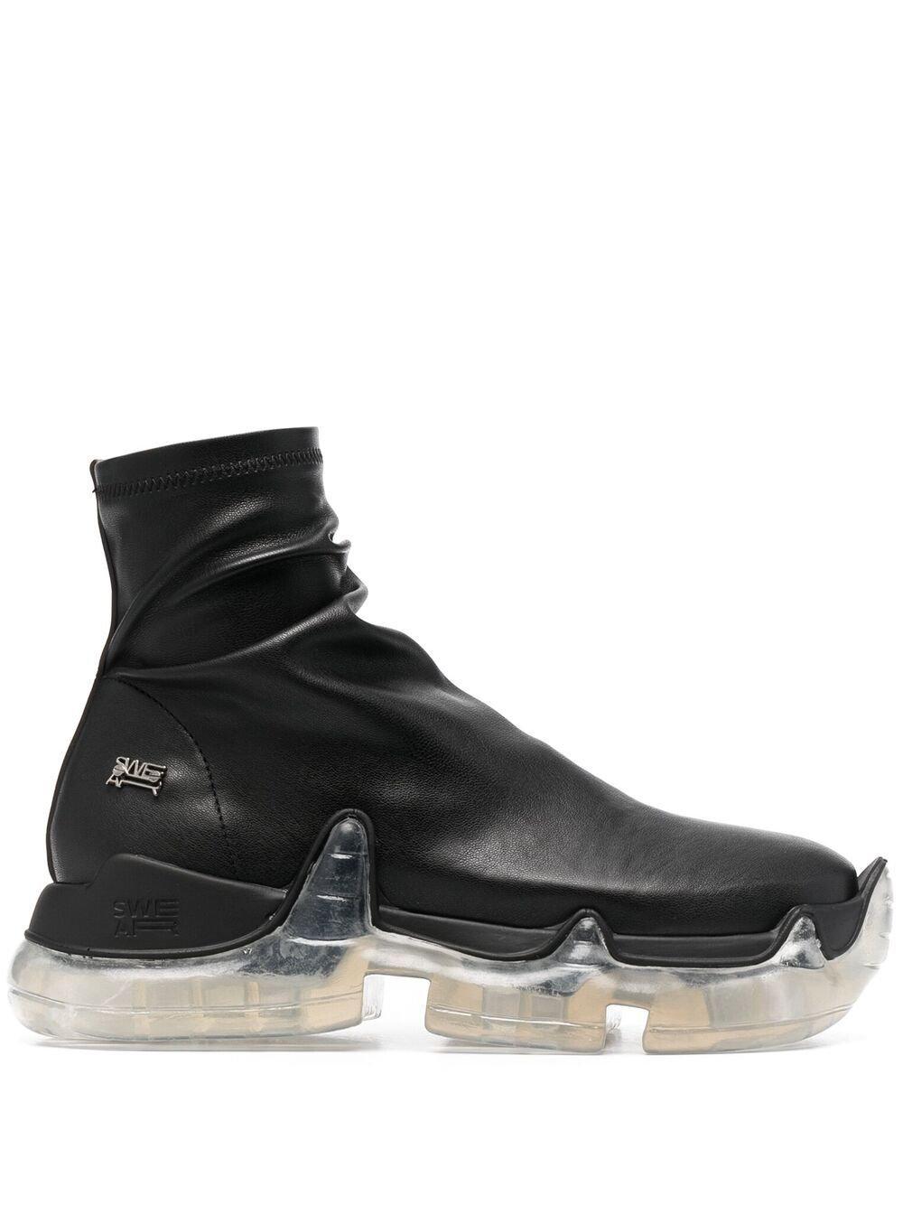 swear Air Revive Vegan Boots - Black & Clear