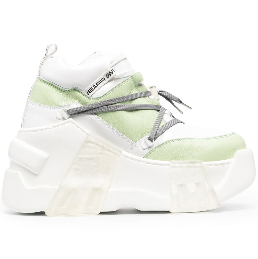 swear Amazon Platform Sneakers - Mint & White