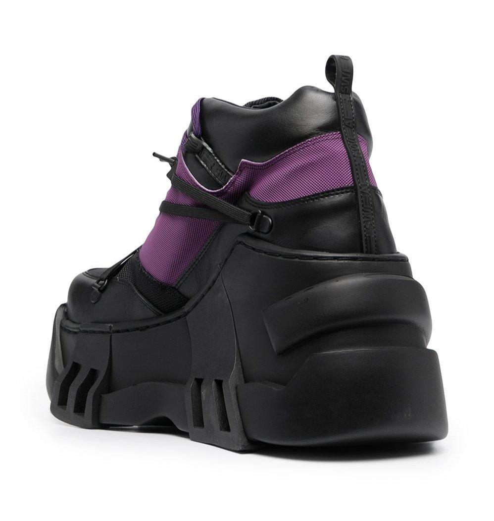 Swear Amazon Platform Sneakers - Purple & Black