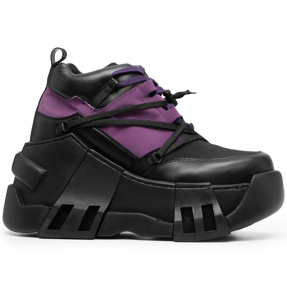 swear Amazon Platform Sneakers - Purple & Black