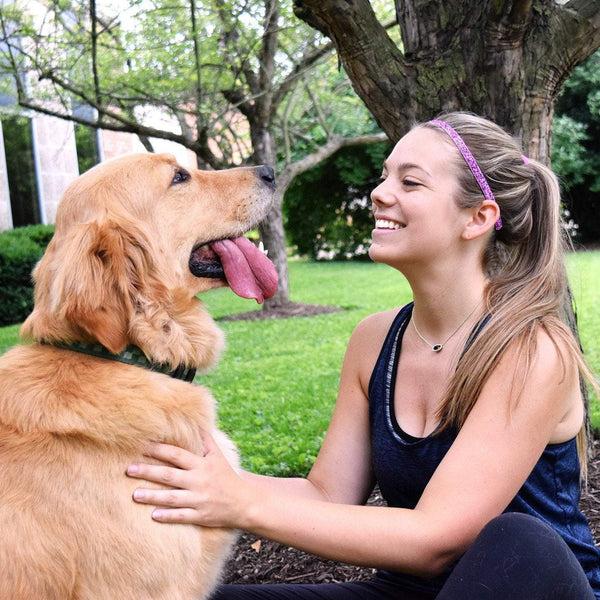 Sweaty Bands 2 Pack | Don't Cross Me Black Viva Diva Pink | 3/8 Inch