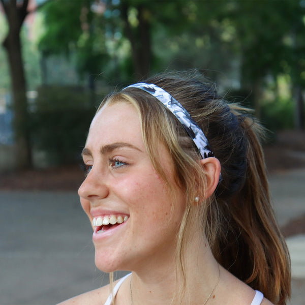 Sweaty Bands 2 Pack | Keep Growing Black | Wicked Solid Black | 3/8 Inch