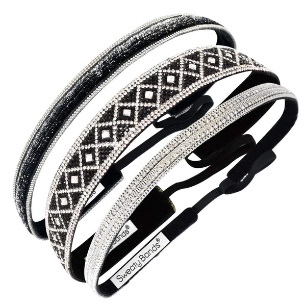 sweaty bands 3 Pack | Bling | Queening | Ombre | Dripping in Diamonds