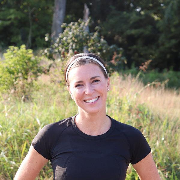 Sweaty Bands Bling | Girl's Best Friend | Silver | 5/8 Inch