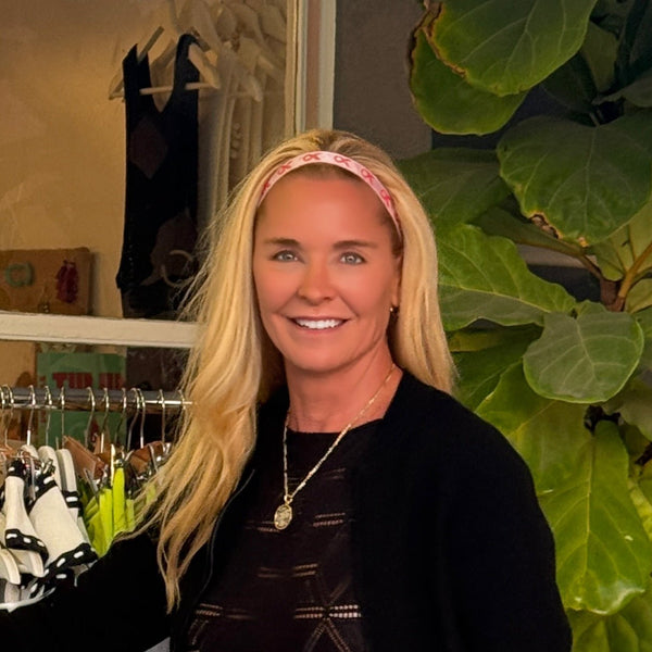 Sweaty Bands Breast Cancer Awareness | White Pink | 5/8 Inch