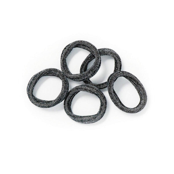 Sweaty Bands Hair Ties | Seamless Cotton | Metallic Glitter