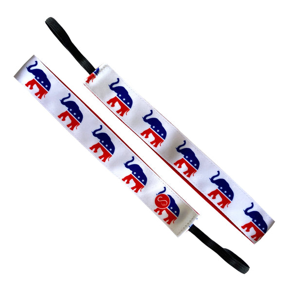 Sweaty Bands Proud Republican | Red White Blue | 1 Inch