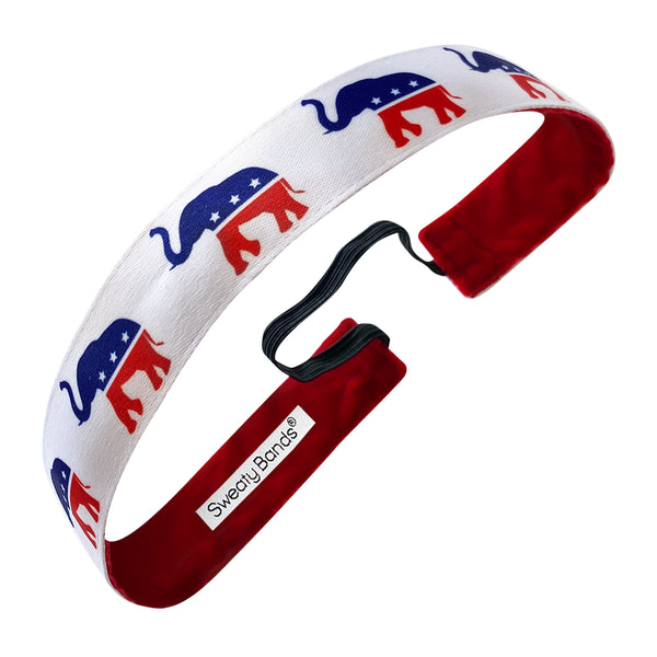 sweaty bands Proud Republican | Red White Blue | 1 Inch