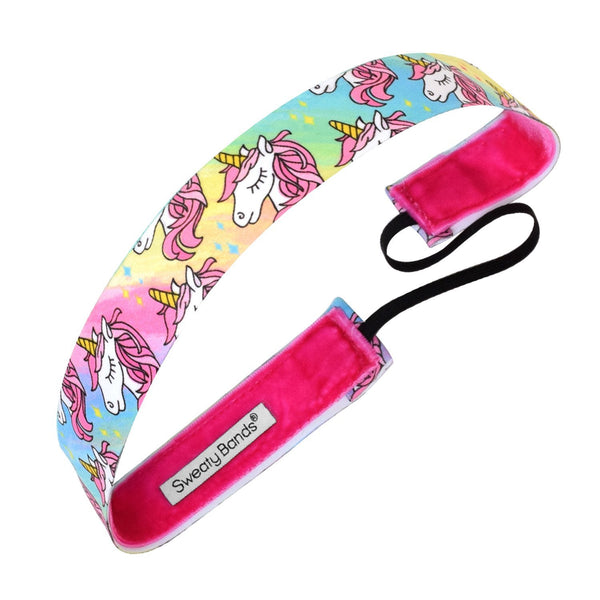 sweaty bands Animal | Born a Unicorn | Multi | 1 Inch