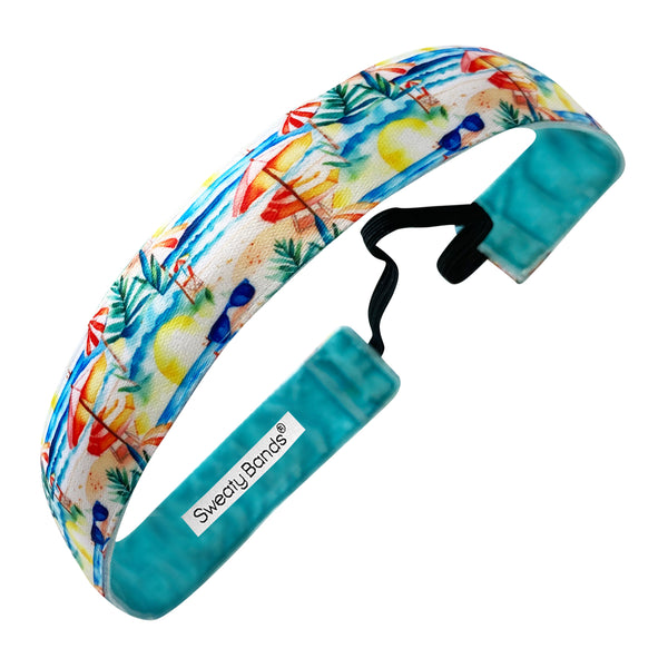 sweaty bands Beach Babe | Multi | 1 Inch