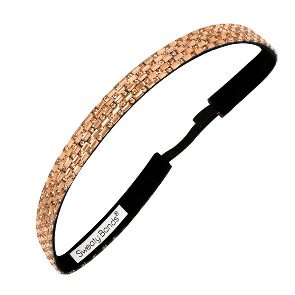 sweaty bands Bling | Bronzed Goddess | Bronze | 5/8 Inch