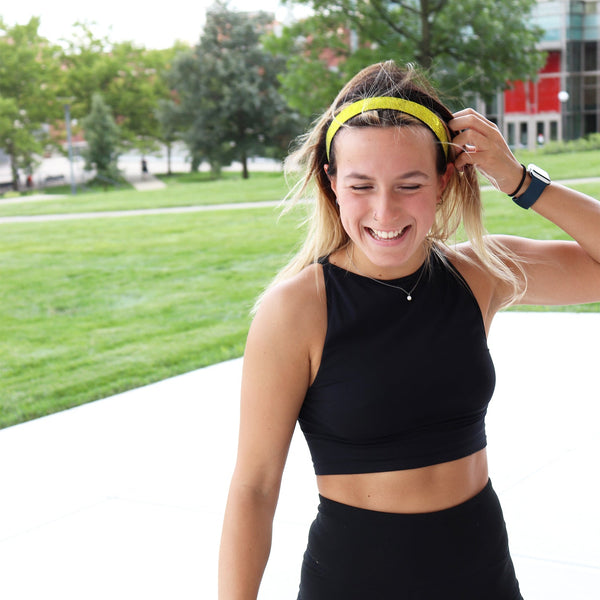 Sweaty Bands Bling | Glitterati | Sunshine | 1 Inch