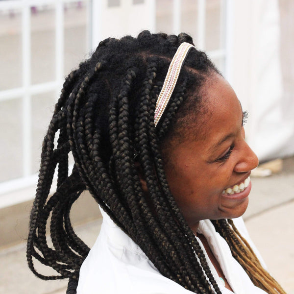 Sweaty Bands Bling | Think Pink | Pink Silver | 5/8 Inch