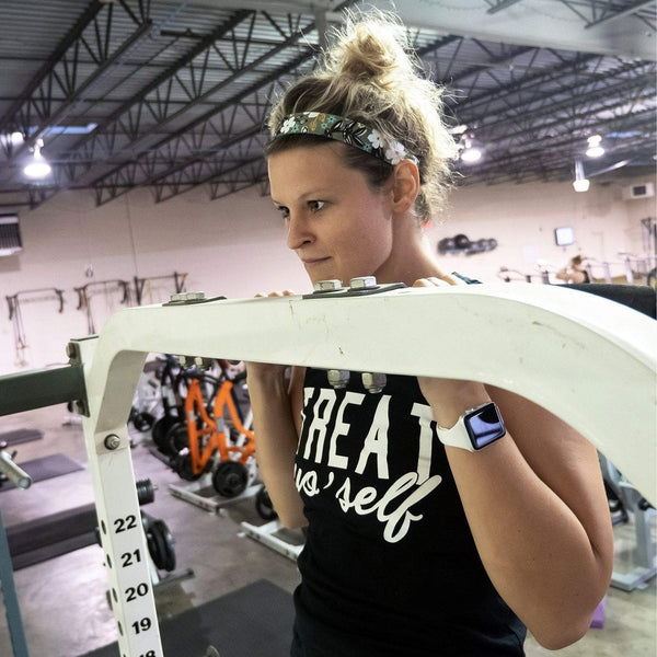 Sweaty Bands Bloominous | Olive | 1 Inch