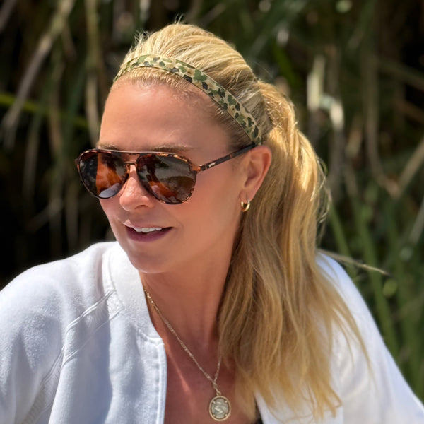 Sweaty Bands Booty Camp | Green Camo | 5/8 Inch