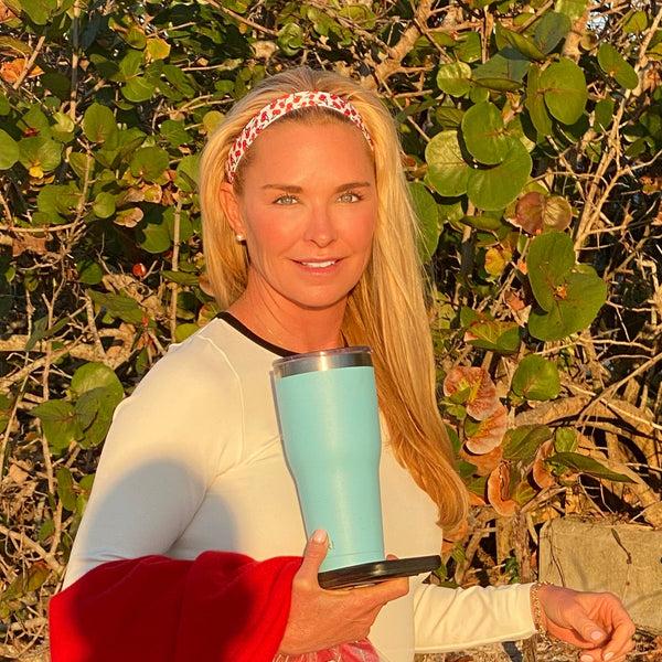 Sweaty Bands Cherry Bomb | White Red | 1 Inch