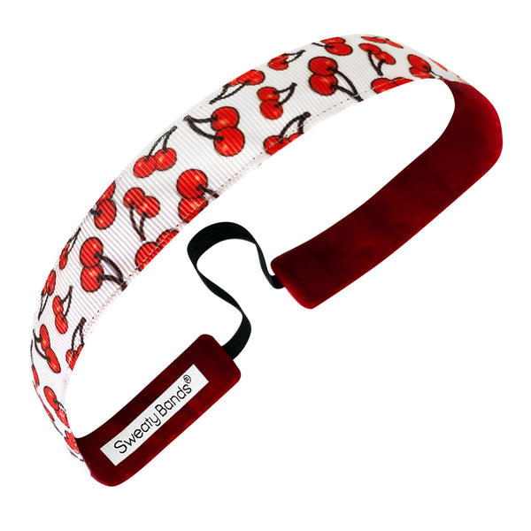 sweaty bands Cherry Bomb | White Red | 1 Inch