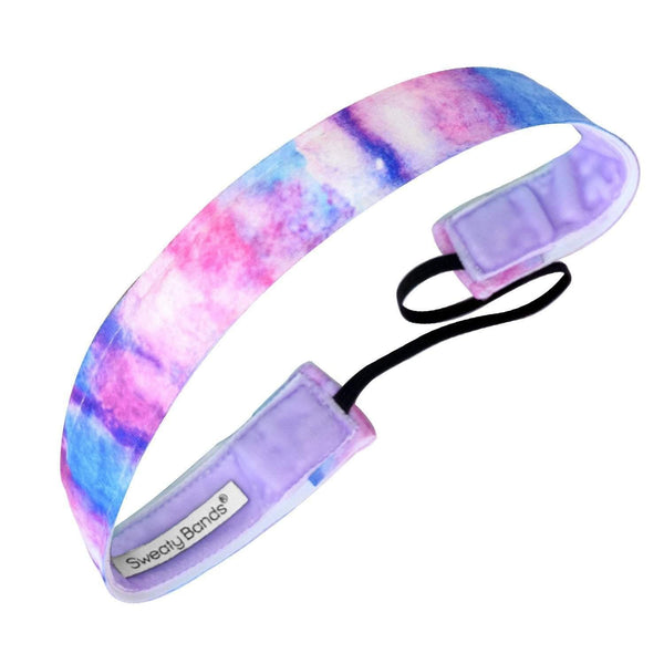 sweaty bands Colorwash | Purple Blue | 1 Inch