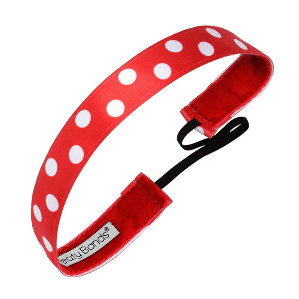 sweaty bands Do The Polka Dots | Red White | 1 Inch