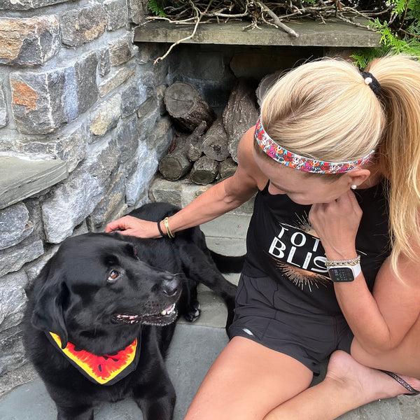 Sweaty Bands Dog Mom | Multi | 1 Inch