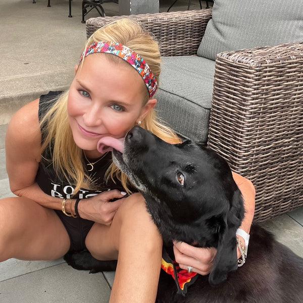 Sweaty Bands Dog Mom | Multi | 1 Inch