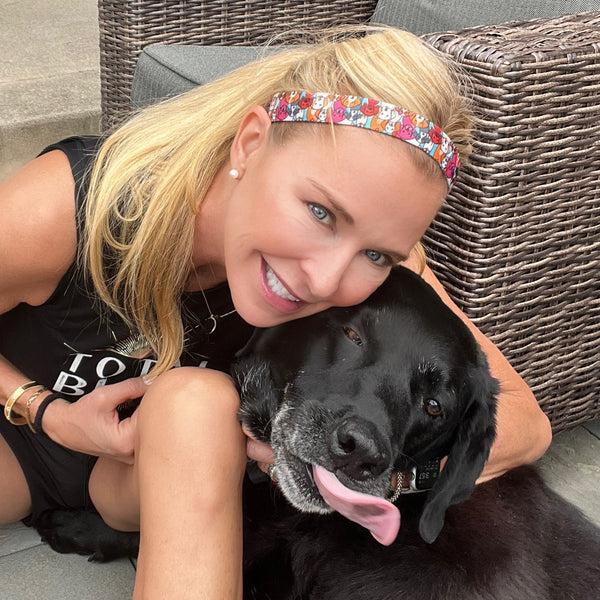 Sweaty Bands Dog Mom | Multi | 1 Inch