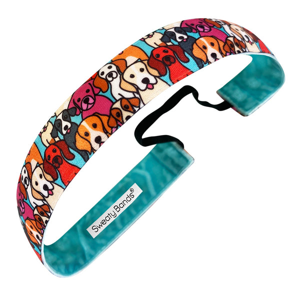 sweaty bands Dog Mom | Multi | 1 Inch