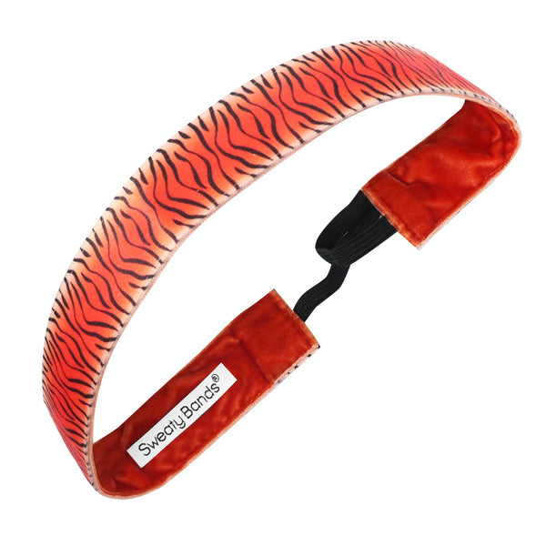sweaty bands Eye of the Tiger | Orange Black | 1 Inch