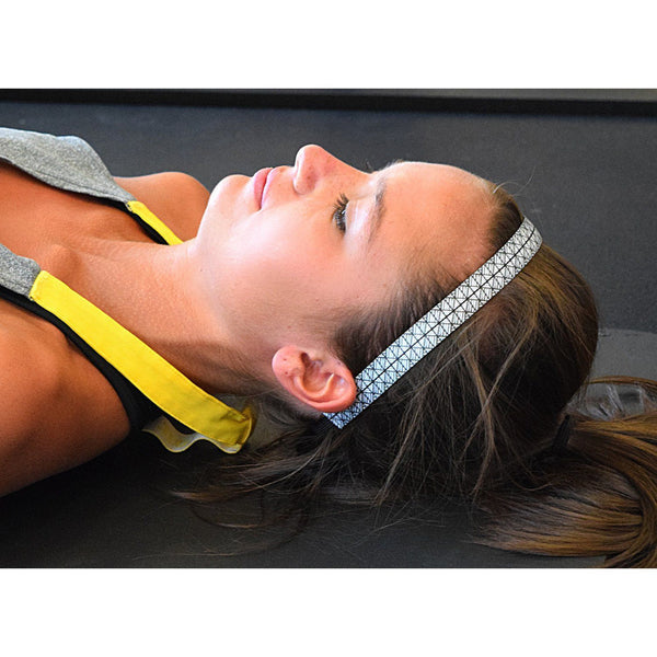 Sweaty Bands Gridlock | Black White | 5/8 Inch