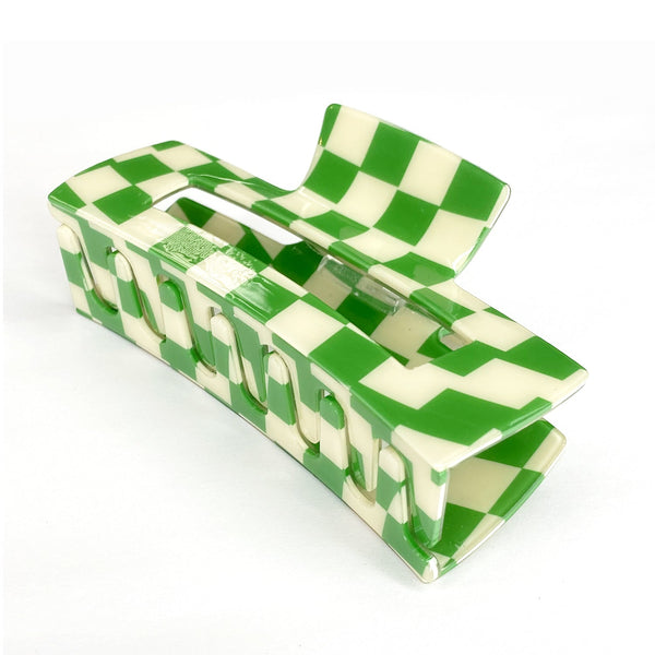 Sweaty Bands Hair Claw | Checkered