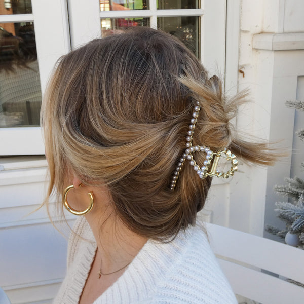 Sweaty Bands Hair Claw | Pearls