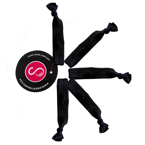 sweaty bands Hair Ties | Black to the Basics