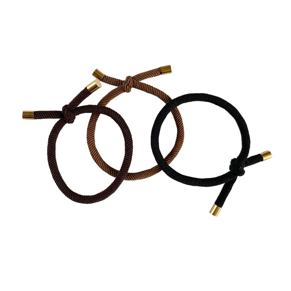 sweaty bands Hair Ties | Gold Knot