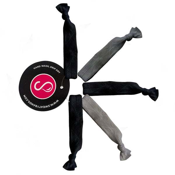 Sweaty Bands Hair Ties | Shades Of Grey