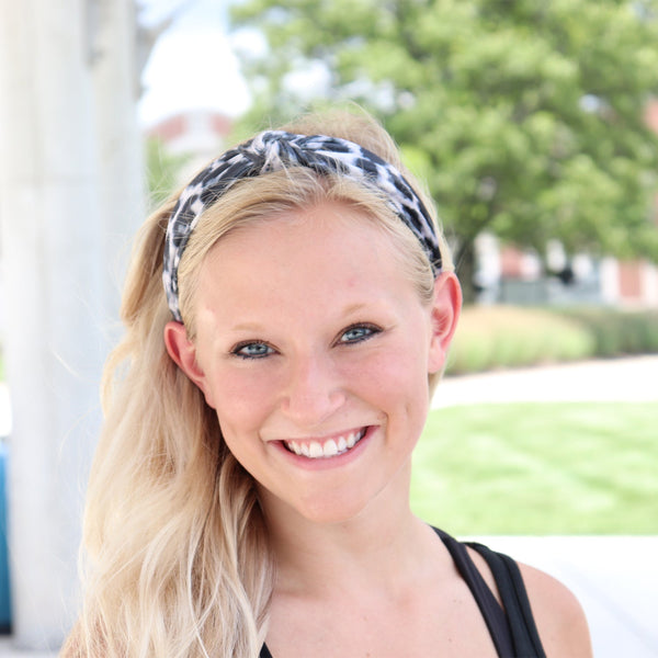 Sweaty Bands Knot Headband | Animal Print